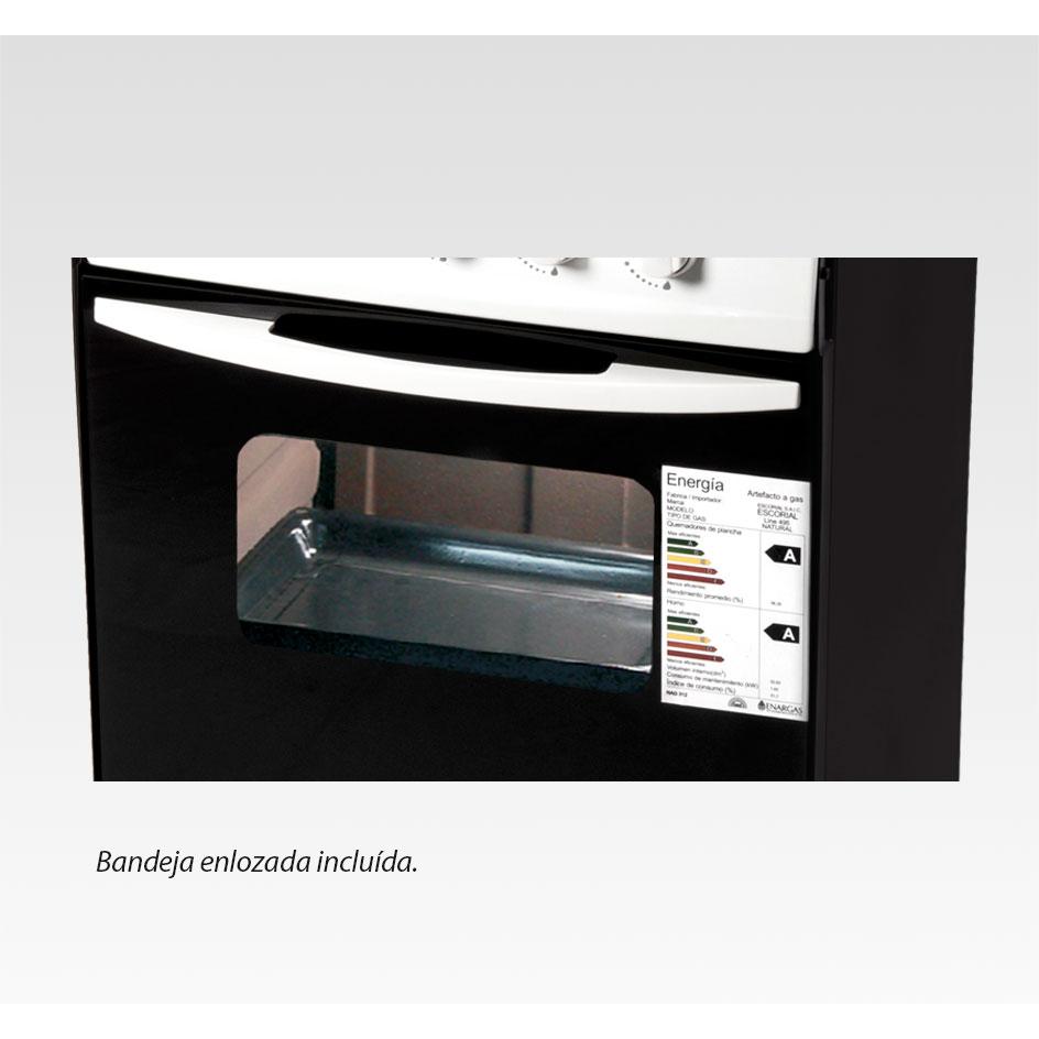 Cocina Escorial Palace Blanca Horno 4 Hornallas – Sanitarios Carupá