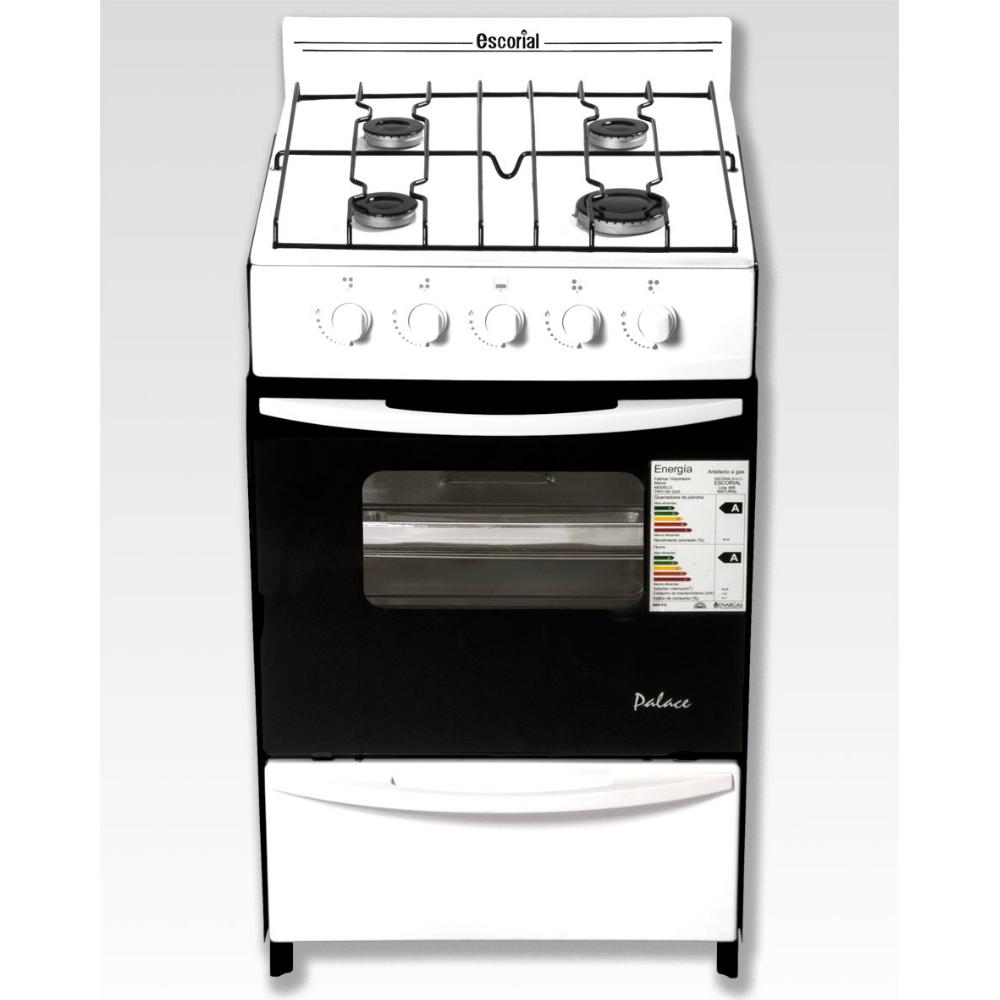Cocina Escorial Master Multigas 4 Hornallas Puerta Con Visor